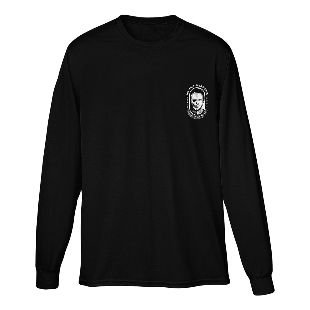 No Half Measures Black Long Sleeve T-Shirt from Breaking Bad