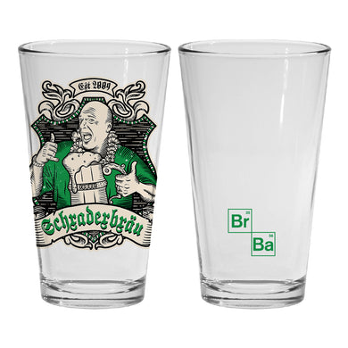 Breaking Bad Schraderbräu Pint Glass